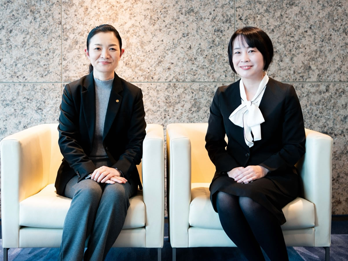 （お話を伺った小林さん（左）、渡邉さん（右））